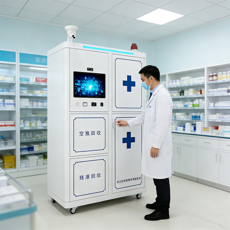 RFID技术在麻精药品柜上的应用使得打破传统麻精药品的管理模式